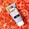Yes To Tomatoes Clear Skin Detoxifying Charcoal Deep Cleansing Scrub 3.5 Oz, For All Skin Types To Deep Clean & Purify Skin, Vegan With 96% Natural Ingredients