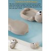 NEXTAKE Otter Bath Toy Set, Child-Mother Otter Playset Tub Toy, 1 Mother Otter and 3 Baby Otters Water Toy Bathtub Otter Toy Set Otters Family Floating Toy for Babies
