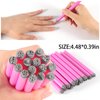 DANNEASY Nail Art Stamp Pen Set (15PCS), 3s Quick DIY Nail Design Tools with Unique Patterns - Easy to Use, Flower Nail Stamper Pen, Nail Art Pen for DIY Salon Nails Supplies