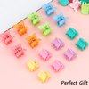 CHANACO 80Pcs Butterfly Hair Clips Mini Claw Clips Small Hair Clips for Girls Tiny Hair Claw Clips for Thin Hair Cute Toddler Baby Hair Clips Hair Accessories for Women Girls