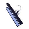 2 Pcs Hair Extensions Hanger, Wigs Storage Hair Hanger, Wooden Hanger with Anti-Slip Stickers Hair Extension Hangers for Wigs (Black)