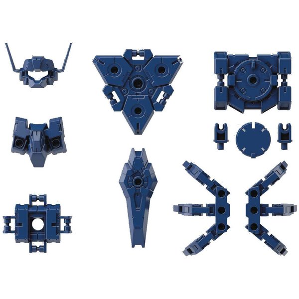 Bandai Hobby - 30MM 1/144 Option Armor for Commander [Rabiot Exclusive/Navy] (Box of 12)