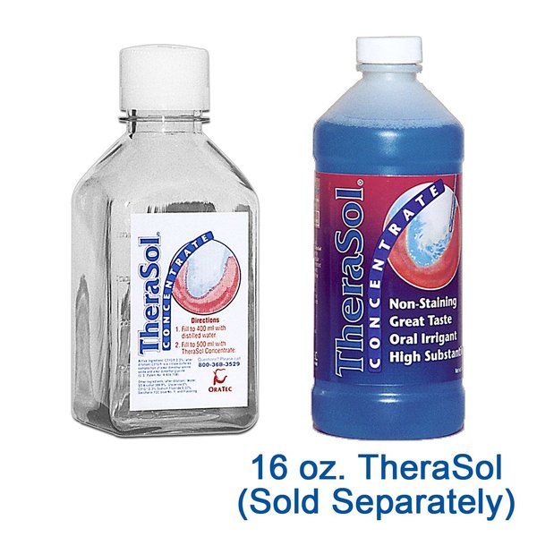 Mixing/Storage Bottle for TheraSol Concentrate Oral Irrigant