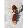 Mookaite Jasper Stone French Barrette Hair Clip