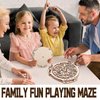 nicknack 3D Wooden Puzzle Maze Toy for Teens & Adults Wooden Labyrinth Board Game Marble Maze for Kids Brain Teasers