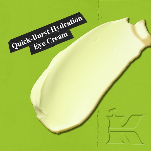 Kiehl's Avocado Eye Treatment, Nourishing and Hydrating Eye Cream, Avocado Oil and Caffeine to Energize and Invigorate Dry, Tired Eyes, 99% Naturally Derived Formula - 0.5 fl oz