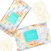 Pacifica Beauty Glowing Glycolic Acid, Orange, Vanilla Makeup Removing Wipes, Skincare, AHA, Aloe, Daily Cleansing, Face Wipes, Face Towelettes, Makeup Remover Cloth, Vegan, 30 Count (1 Pack)