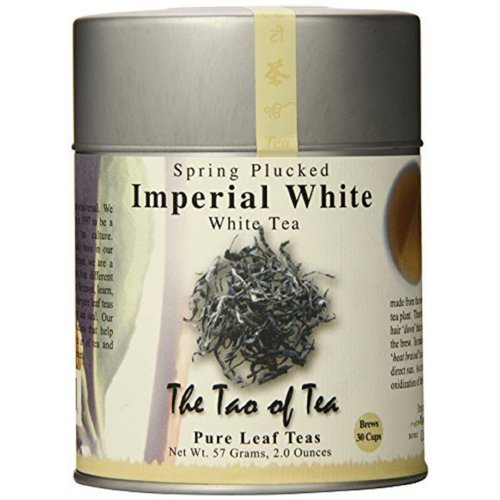 The Tao of Tea, Imperial White Tea, Loose Leaf, 2.0 Ounce Tins