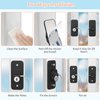 AOSITE Mini Fridge Locks for Kids No Drill Refrigerator Locks for Adults Cupboard Lock Child Safety Locks for Cabinets Drawer Locks Freezer Lock Baby Proofing (Black, 2)