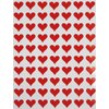 Royal Green Small Heart Stickers - Scrapbooking Stickers, Packaging Stickers, Arts & Crafts Decorative Sticker Labels for Scrapbooks & More - 0.5 inch, 350-Pack (Red)