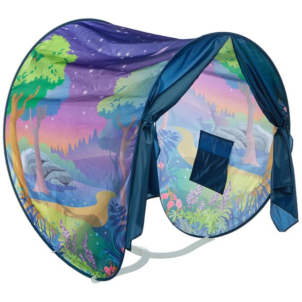 DreamTents Fun Pop Up Tent- Fantasy Forest- Twin (w/Light)