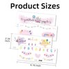 HAIIDOAK Face Temporary Tattoos, 12 Sheets of Waterproof Face Tattoos for Birthday Party, Assorted Birthday Theme Stickers for Girls and Women