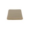 Shepherd Hardware 3949 2-Inch Adhesive, Square, Slide Glide Furniture Sliders, 4-Pack,Beige
