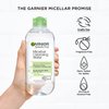 Garnier Micellar Water for Oily Skin, Facial Cleanser & Makeup Remover, Mattifying, For All Skin Types, Vegan, Cruelty Free, 13.5 Fl Oz (400mL), 2 Count