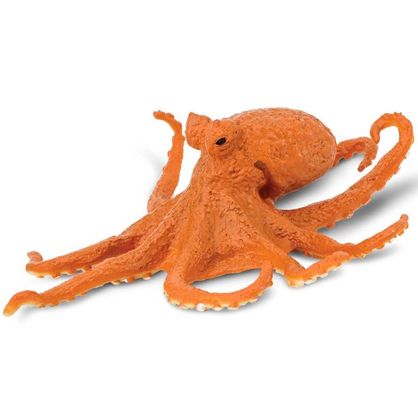 Safari Ltd. Octopus Figurine - Detailed 5" Plastic Model Figure - Fun Educational Play Toy for Boys, Girls & Kids Ages 3+