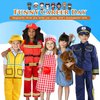 14Pcs Toddler Dress up Clothes,Boys Dress up Costumes for Play,Kids Dress up Set with Firefighter,Construction Worker,Chef,Police Costume,Toddler Boy Toys Christmas Birthday Gifts for 3-6 Years Old
