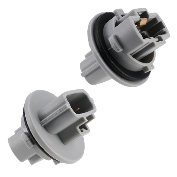 Front Turn Signal Light Bulb Plug Socket，Compatible with Toyota Tacoma Tundra Replaces# 90075-60060 9007560060 (2Pcs)