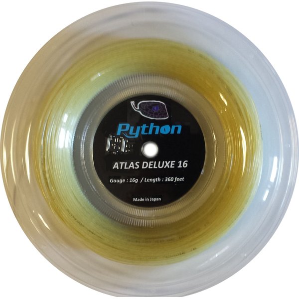 Python Atlas Deluxe Racquetball String REEL (Natural, 16g) (360 ft.)