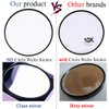 10X Magnifying Makeup Mirror, Round Mirror 2 Suction Cups Facial Makeup Cosmetic Absorption Shaving Home Makeup Travel Essential(Diameter 3.46 inches)