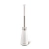 simplehuman BT1094 Replacement Toilet Brush Head, Easy Screw On, Stiff Outer Bristles, White Plastic
