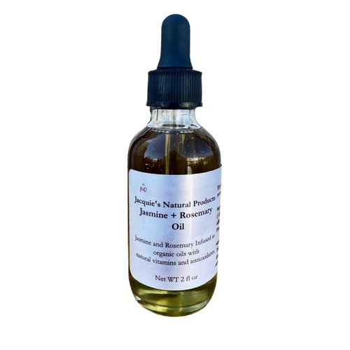 Jacquie's Natural Products Jasmine + Rosemary Multipurpose Oil 2 oz - Hair and Body Oil
