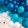 PartyWoo Royal Blue Balloons, 127 pcs Dark Blue Balloons Different Sizes Pack of 36 Inch 18 Inch 12 Inch 10 Inch 5 Inch Blue Balloons for Balloon Garland or Balloon Arch as Party Decorations, Blue-Y5