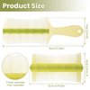 Andibro 2 Pcs Hair comb Double Sided Fine Tooth Dandruff Comb, Lice Combs Flea Combs Professional Dandruff Combs Grooming Tool for Women Men