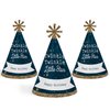 Twinkle Twinkle Little Star - Cone Happy Birthday Party Hats for Kids and Adults - Set of 8 (Standard Size)