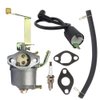 60338 Carburetor Ignition Coil Spark Plug kit for Harbor Freight Chicago Electric Storm CAT 60338 66619 69381 63cc 2HP Generator 700 800 900 Watts- by DFuerdivn