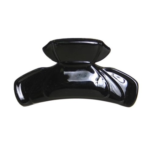 CARAVAN STRAIGHT BACK HAIR CLAW BLACK