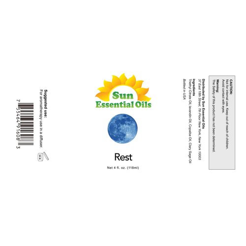 Sun Essential Oils - Good Sleep Blend Essential Oil (Huge 4 Ounce Bottle) Bulk - Sleep Blend Oil - Sleep Oils for Diffuser - Essential Oil for Sleep - Sleep Aromatherapy Oil