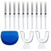 Teeth Whitening Kit 44% Carbamide Peroxide, 10 Tooth Whitening Gel Syringe Dispensers, 2 Thermo Forming Dental Trays with Convenient Storage Case.