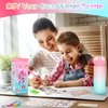 GirlsHome Decorate Your Own Water Bottle for Girls Age 4-6-8-10, Unicorn Toys for Girls Painting Crafts, Fun Arts and Crafts Kits 6-12 Year Old Toddler Girls Birthday Christmas Gifts Toys