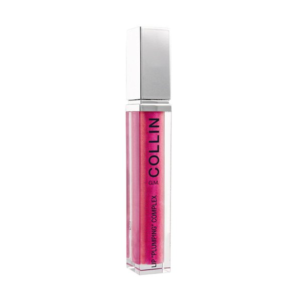 G.M. COLLIN Lip Plumping Complex (Rose) | Lip Gloss Plumper for Hydrated, Glittery Lips