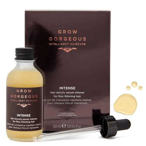 Grow Gorgeous Density Serum Intense - Hair Growth Serum With Caffeine. Scalp Serum For Thin and Damaged Hair. Ultra-Concentrated Hair Serum Increases Thickness Of Each Strand By Up To 13%. 2 Fl Oz