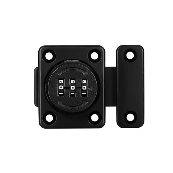 Combination Lock with Passcode 3 Digit Zinc Alloy Material Keyless Entry Rotating Bolt Ideal for Your Personal Belongings Like Suitcases Storage Lockers Shoe Cabinets Closet
