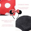 10 Pack Mouse Ears Great for Mickey Theme Birthday Party Decorations Party Favors Supplies and Mouse Themed (Red and Black)