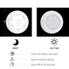 Novelty Place LED Motion Sensor Lights - Cordless Battery Powered Built-in Magnets Optional Sticky Pads - Motion Sensing Bathroom Hallway Closet Nightlight - Pack of 3