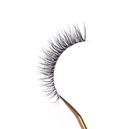 False Eyelashes Natural Look Cat Eye Fluffy Faux Mink Lashes 3D Wispy Lashes Soft Clear Band Volume Fake Eye Lash 4 Pairs Pack by Milllruez569