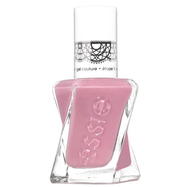 essie Gel Couture Longlasting High Shine No UV Lamp Required Nail Polish Mauve Purple Colour, Shade 506 Bodice Goddess 13.5 ml