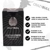 CrazyBull Hair Lightning Hair Building Fibers - Plant Based Hair Fibers - Hair Fibers for Thinning Hair - Bonds to Hair and Scalp - Black - 0.77 oz