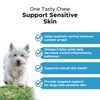 Pet Honesty Omega SkinHealth Chews for Dogs - Omega 3 Fish Oil - Krill, Spirulina, Omega-3s, Alaskan for Healthy Skin & Coat, Helps Itchy Skin, Dog Allergies, May Reduce Normal Shedding - (90 Count)