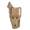 Safariland 6390 ALS Mid-Ride Level 1 Retention Duty Holster, Colt 1911 Government, Mid-Ride, STX Tactical Flat Dark Earth Brown, Right Hand