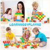 Zerxona Magnetic Blocks Toddlers Toys for 3 4 5 6 7+ Year Olds Girls Boys,1.41IN Lager Magnetic Building Blocks for Kids Age 3-5,STEM 3D Magnetic Cubs Toy for Age 4-8 Children Christmas Birthday Gifts