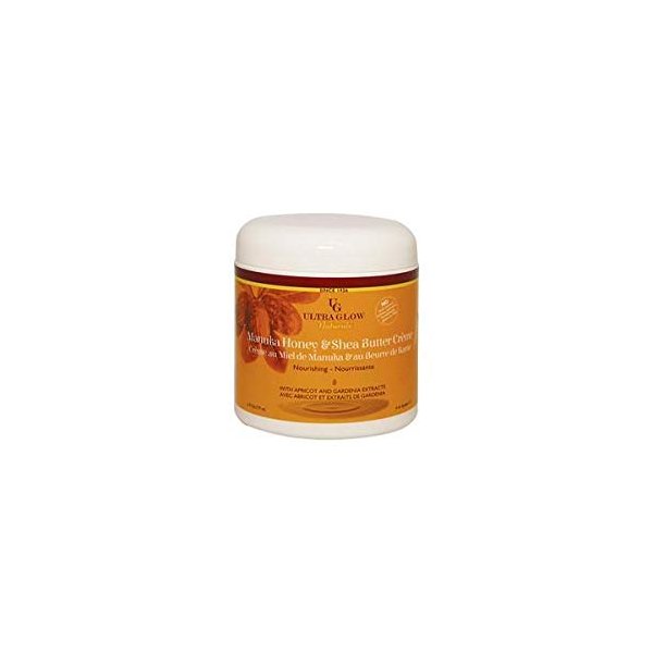 Ultra Glow Naturals Manuka Honey & Shea Butter Creme 6 Oz