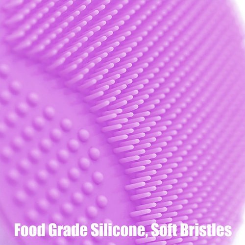 Face Scrubber, Facial Exfoliator, Face Scrub Brush, Soft Face Brush, Silicone Facial Cleansing Brush, Face Exfoliator Blackhead Acne Pore Cradle Cap Face Wash Brush for Deep Cleaning Skin 4 Pack
