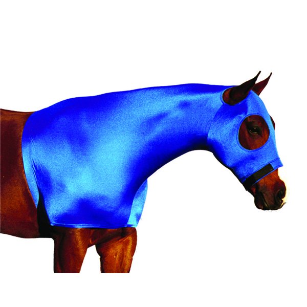 Stretch Horse Hood Royal Blue (XSmall 300-500Ibs)