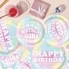 40PCS Its Me Hi Im The Birthday Girl Its Me Plates and Napkins In My Birthday Era Party Disposable Tableware Set Music Birthday party Supplies Girl Happy Birthday Plates Napkins for 10 Guests