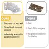 Bates- 50 pc Razor Blades, Flat Scraper Blades, One Edge Razor Blades