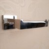 ThinkTop Luxury Sqaure Chrome Toilet Roll Holder Wall Mounted Silver SUS304 Stainless Steel Toilet Paper Holder for Bathroom